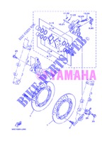 PINZA FRENO DELANTERA para Yamaha XP500 2013