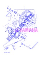 RUEDA TRASERA para Yamaha YZF-R125 2013
