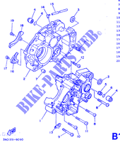 CARTERES CIGÜEÑAL para Yamaha DT125R 1989