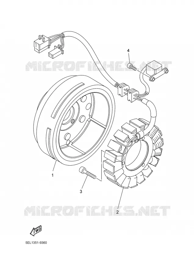 ALTA Yamaha MOTO 1100 2004 BULLDOG  BT1100