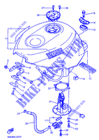 DEPOSITO DE GASOLINA para Yamaha YZF750R 1993