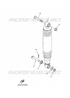 AMORTIGUADOR TRASERO para Yamaha YFM250 1999