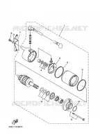 MOTOR ARRANQUE para Yamaha YFM250 1999