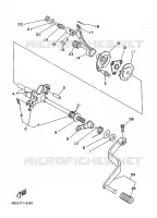 PEDALES SELECTOR para Yamaha YFM250 1999