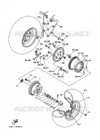RUEDA DELANTERA para Yamaha YFM250 1999