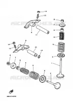 VÁLVULA para Yamaha YFM250 1999