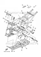 BASTIDOR para Yamaha YFM350A 2008