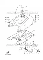 DEPOSITO DE GASOLINA para Yamaha YFM350A 2008