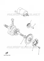 EMBRAGUE DE ARRANQUE para Yamaha YFM350A 2008