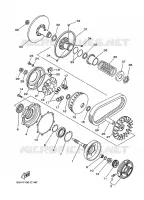 EMBRAGUE DE ARRANQUE para Yamaha YFM350A 2008