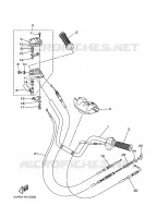 MANILLAR / CABLE para Yamaha YFM350A 2008