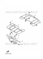 PARACHOQUE para Yamaha YFM350A 2008