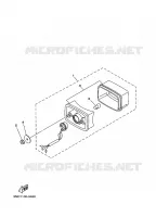 PILOTO TRASERO para Yamaha YFM350A 2008