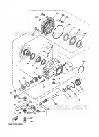 TRANSMISION FINAL para Yamaha YFM350A 2008
