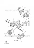 BRAZO DE OSCILACION para Yamaha YFM350FWA 2008