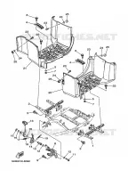CABALLETE / ESTRIBERA para Yamaha YFM660FWA  2005