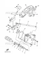 PEDALES SELECTOR para Yamaha YFM700FWAD 2008