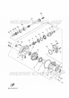DIFERENCIAL DELANTERO para Yamaha YFM700FWAD 2009