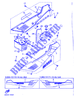 TAPAS LATERALES  para Yamaha FZ750 1989