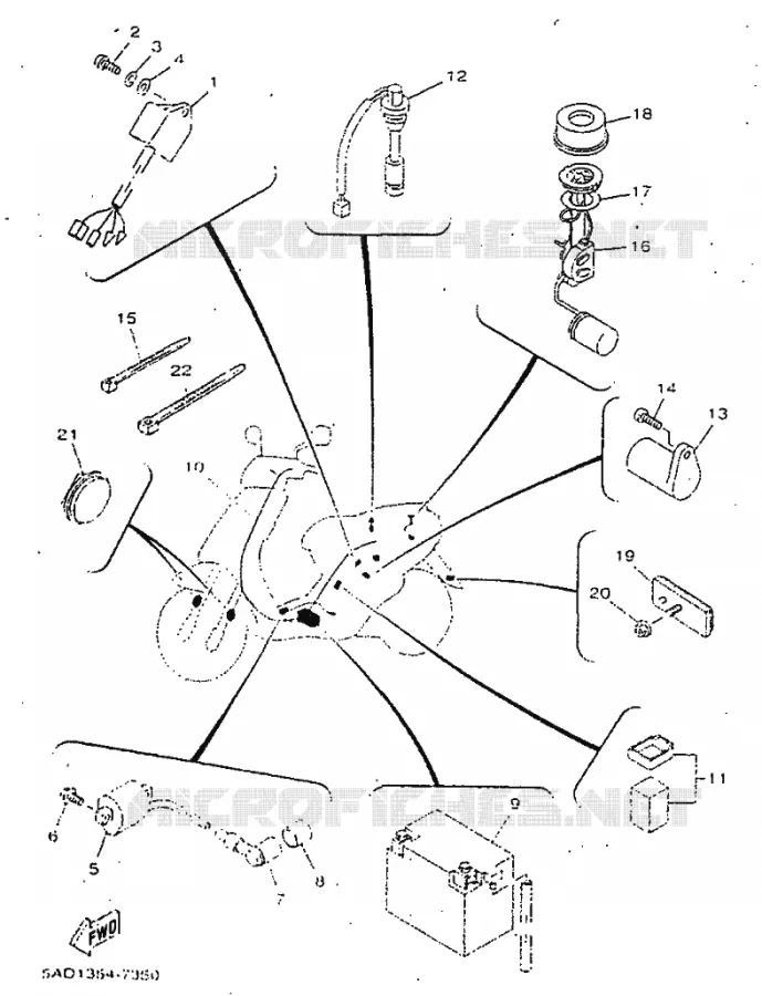 ELECTRICA 2 Yamaha SCOOTER 50 1998 NEOS  YN50