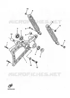 BASCULANTE / AMORTIGUADOR para Yamaha YP125E 1998