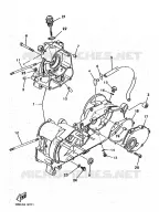 CARTERES CIGÜEÑAL para Yamaha YP125E 1998