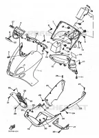 TAPAS DELANTERA para Yamaha YP125E 1998