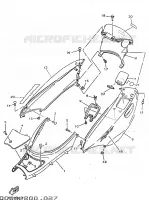 TAPAS LATERALES  para Yamaha YP125E 1998