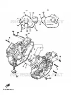 CARTERES CIGÜEÑAL para Yamaha XV1100S 1997