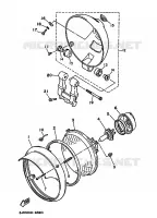 FARO 2   FOR XV1100S para Yamaha XV1100S 1997