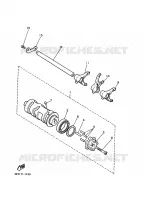 TAMBOR SELECTOR CAMBIO / HORQUILLAS para Yamaha XV1100S 1997