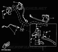 CONMUTADORES / MANETAS para Yamaha CW50RS 2001