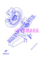 RUEDA TRASERA para Yamaha CS50Z MACH G LIQUIDE 2004