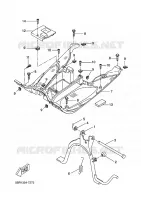 CABALLETE / ESTRIBERA para Yamaha YQ50 2009