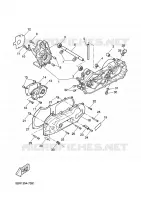CARTERES CIGÜEÑAL para Yamaha YQ50 2009