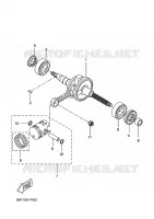 CIGUEÑAL / PISTÓN para Yamaha YQ50 2009