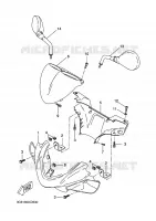 CUBIERTA 1 para Yamaha YQ50 2009