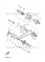 EMBRAGUE DE ARRANQUE para Yamaha YQ50 2009