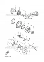 MOTOR ARRANQUE para Yamaha YQ50 2009