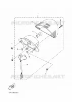 PILOTO TRASERO para Yamaha YQ50 2009