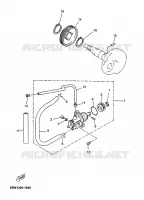 BOMBA DE OLIO para Yamaha CS50 MACH G AIR 2010