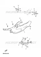CABALLETE / ESTRIBERA para Yamaha CS50 MACH G AIR 2010