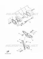 PILOTO TRASERO para Yamaha DT125 2012