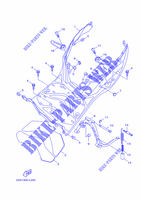 CABALLETE / ESTRIBERA para Yamaha HW151 2012