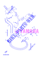 MANILLAR / CABLE para Yamaha MBK OVETTO 50 4 TEMPS 2012