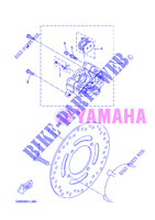 PINZA FRENO TRASEIRA para Yamaha YP125R 2012