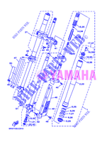 HORQUILLA para Yamaha YZ85LW 2012