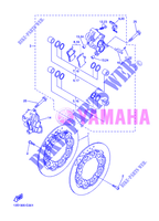 PINZA FRENO DELANTERA para Yamaha YZF-R6 2012