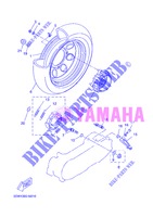 RUEDA TRASERA para Yamaha BOOSTER ONE 2013