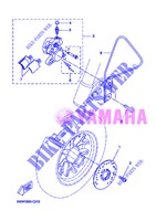 PINZA FRENO DELANTERA para Yamaha BOOSTER NAKED 2013